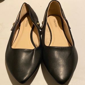 Maurices Britta Black Flats - Size 6 - Worn 1-2 times